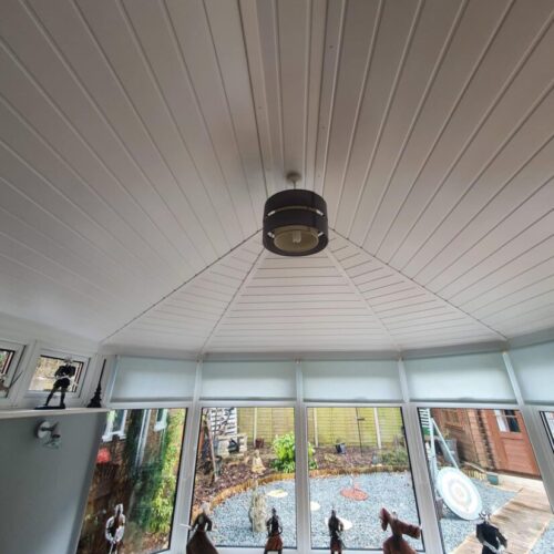 Insulated Ceiling with Spot Lights