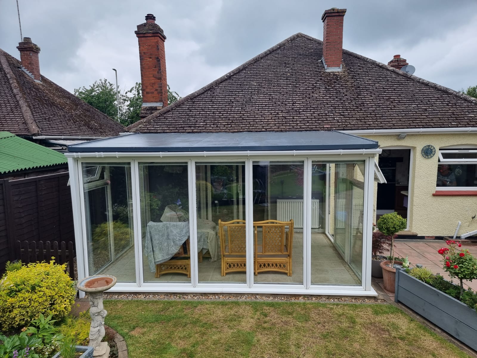 Flat Conservatory Roof