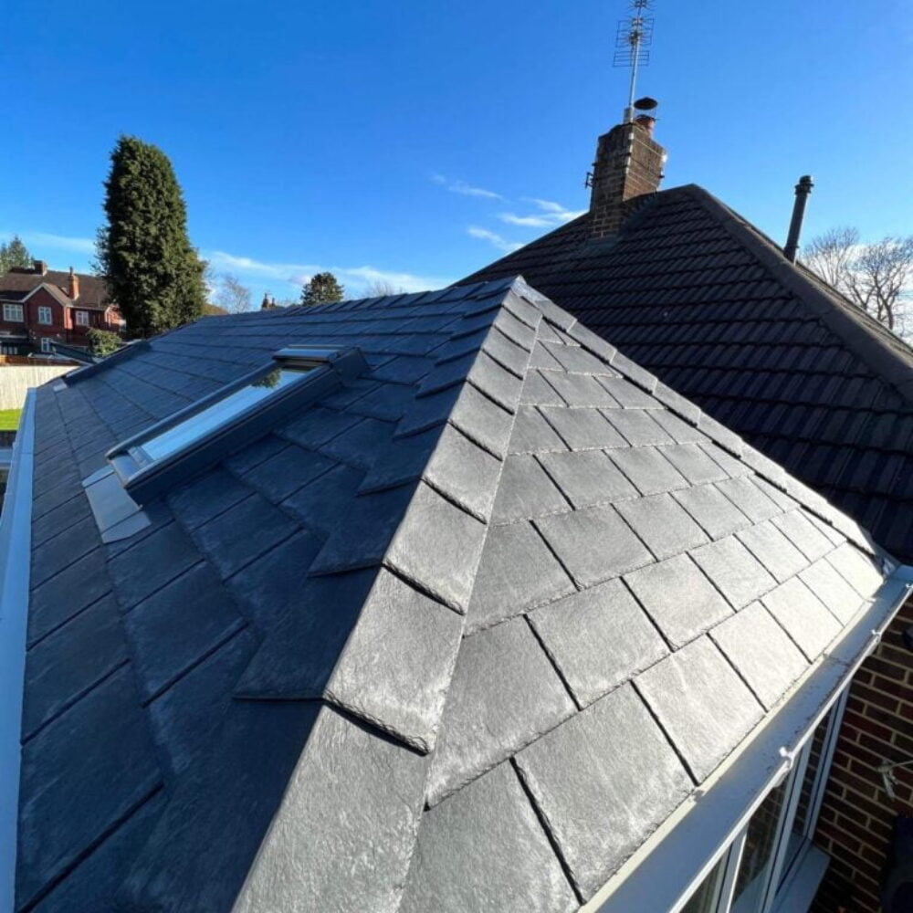 tile conservatory roof