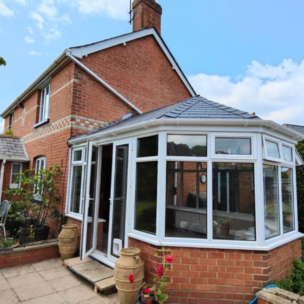 tiled conservatory roof