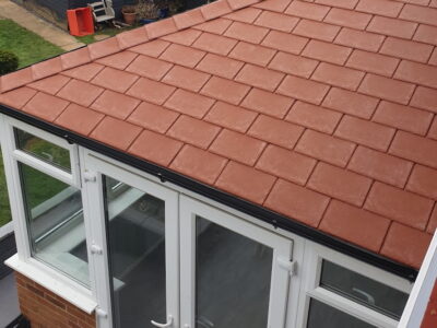 orange tile conservatory roof